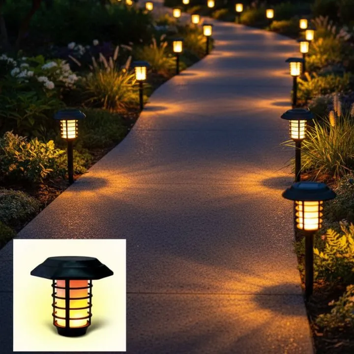 Solar outdoor lights for house