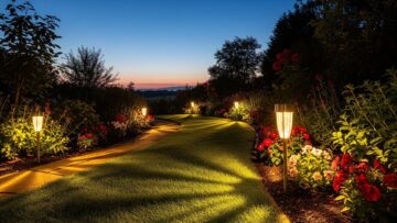 Solar garden lights