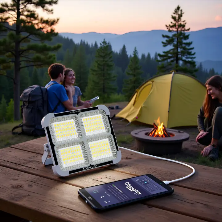 Solar indoor emergency lights for home, rechargeable and energy-efficient backup lighting