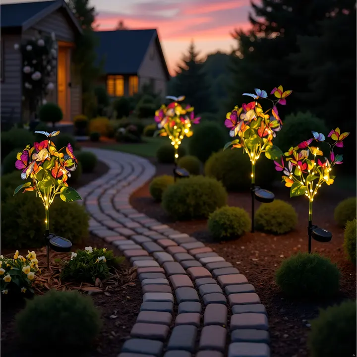 solar powered garden lights