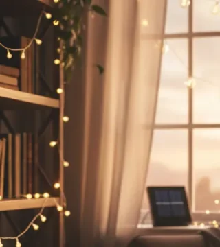 Energy-efficient solar indoor lights for home providing bright and eco-friendly lighting solution